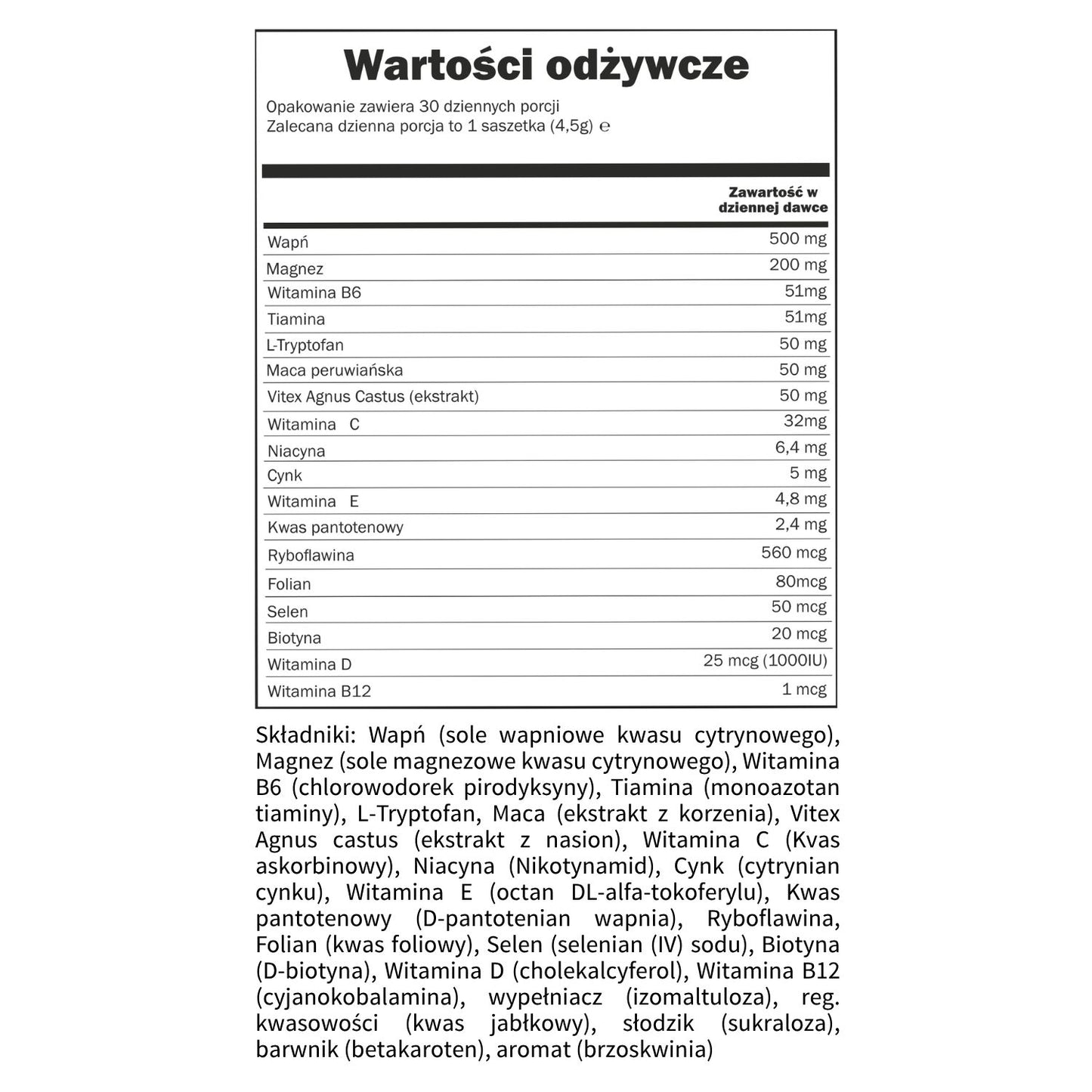 Kobiece zdrowie | Napój 2-PACK | Brzoskwinia | Vellena