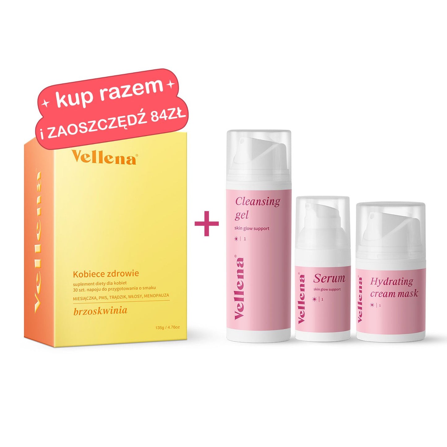 Zestaw dla rozświetlonej skóry | Vellena