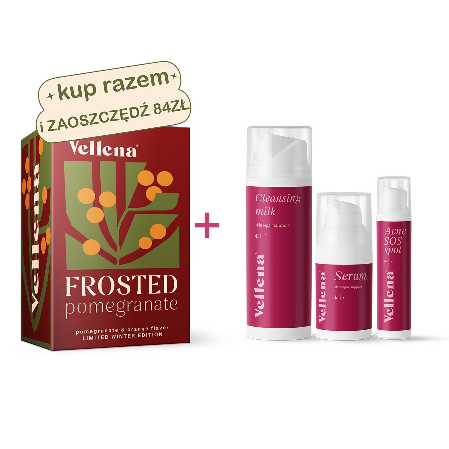 Zimowy zestaw limitowany dla pięknej skóry | Vellena