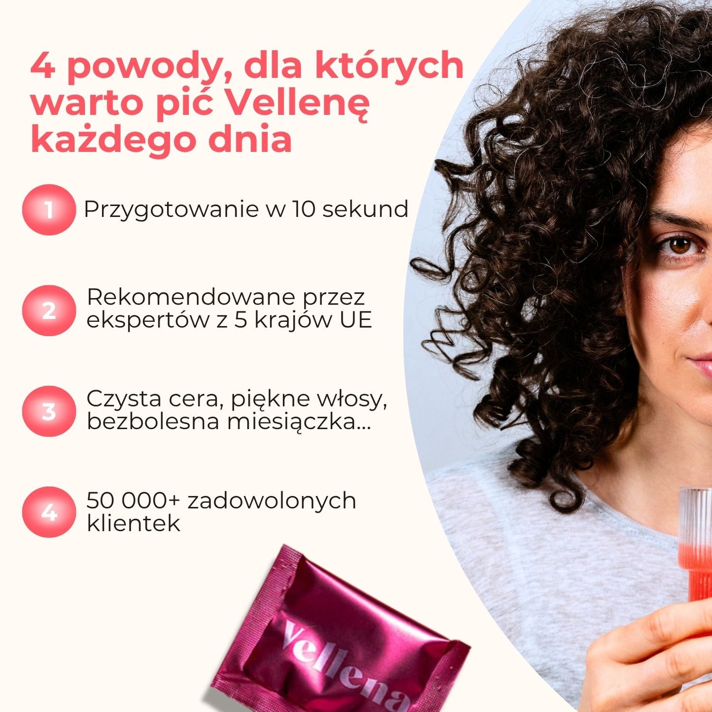 Jesienny 4-Mix smaków z prezentem | Napój dla kobiet | Vellena