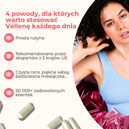 Kobiece zdrowie | Kapsułki 3-PACK + torba GRATIS | Vellena