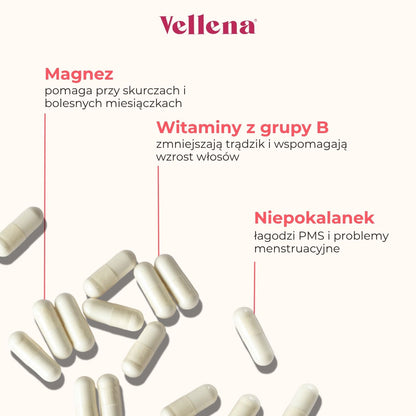 Kobiece zdrowie | Kapsułki 3-PACK + torba GRATIS | Vellena