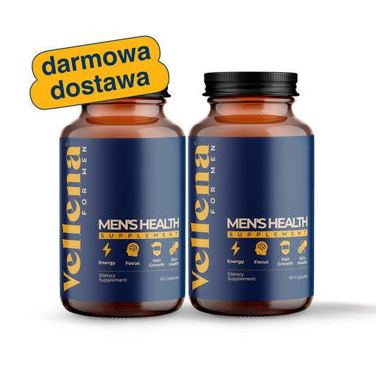 Męskie zdrowie | Kapsułki 2-PACK | Vellena for Men