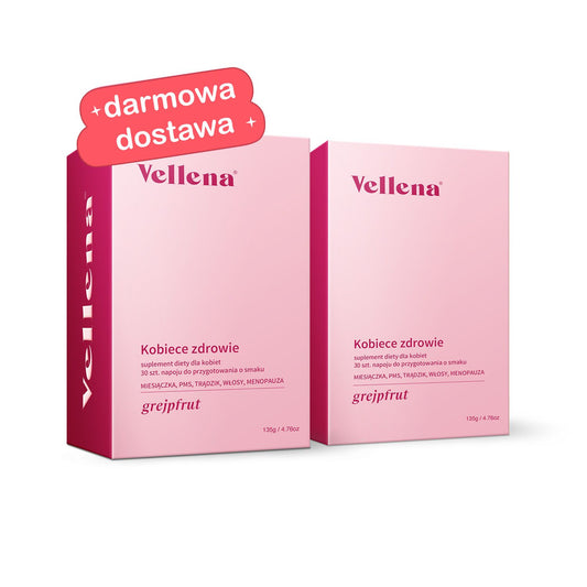 Kobiece zdrowie | Napój 2-PACK | Grejpfrut | Vellena