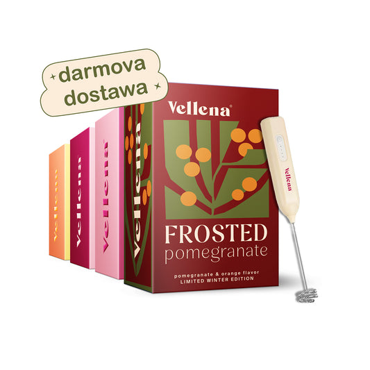 Zimowy 4-Mix smaków z prezentem | Napój dla kobiet | Vellena